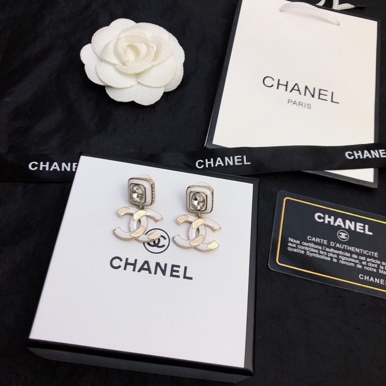 Ch*el earrings